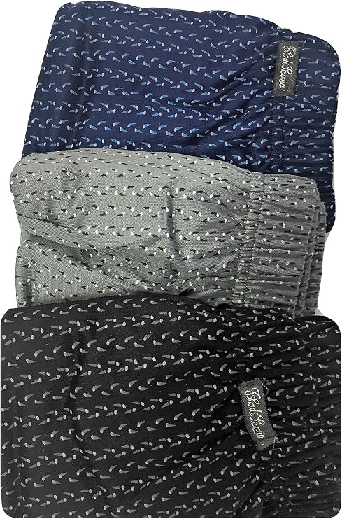 Pack 3 boxer uomo, elastico alto in vita, cotone elasticizzato