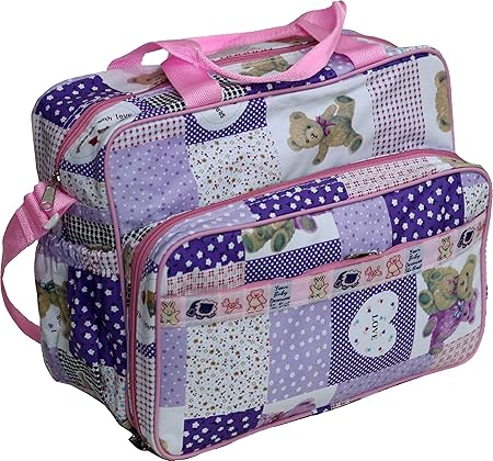 ANNAPURNA SALES Baby Diaper or Accessories Bag for Mother - Purple (Unisex)