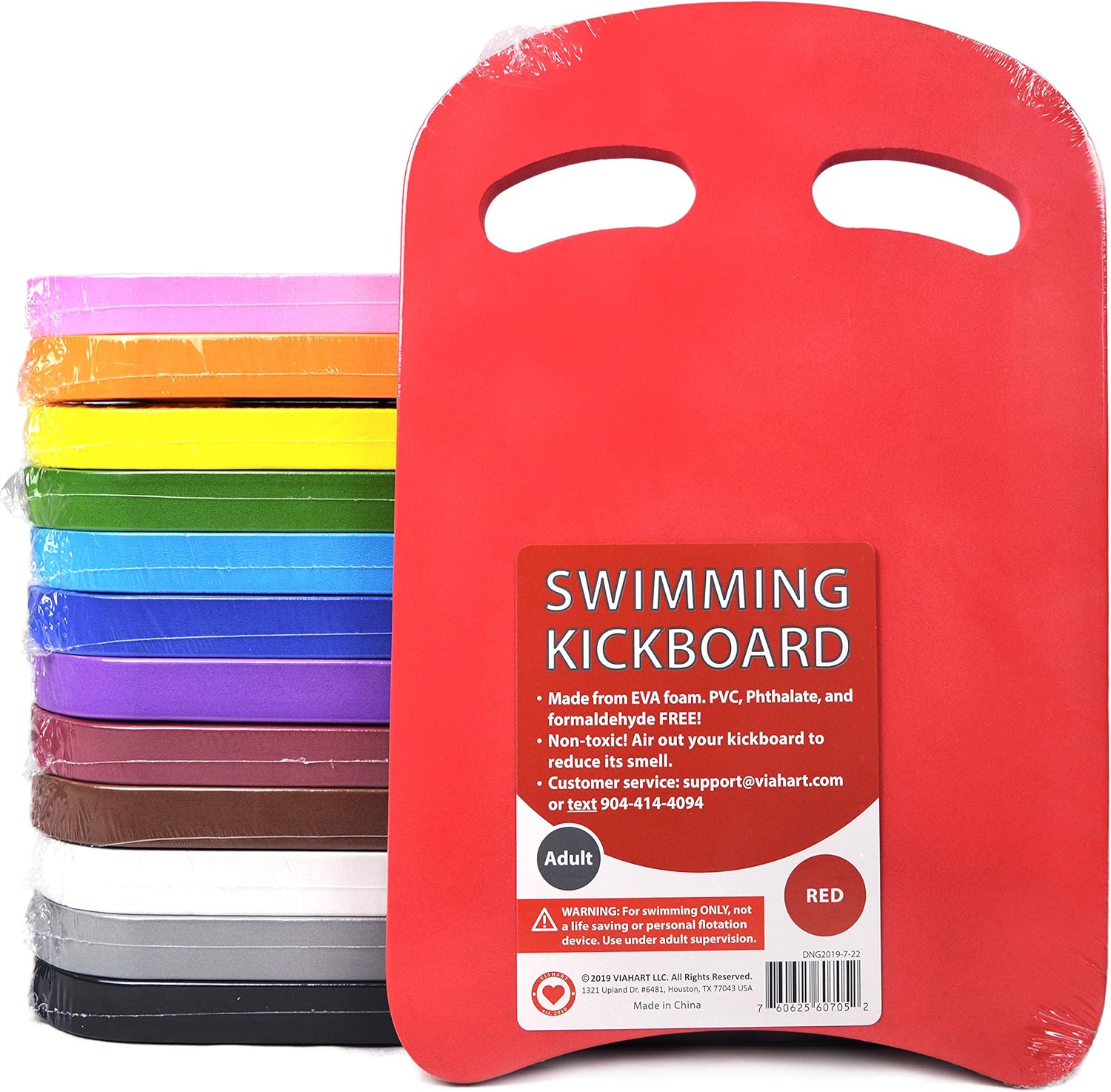 VIAHART Adult Swimming Kickboard (Green, Pack of 1) : Sports & Outdoors