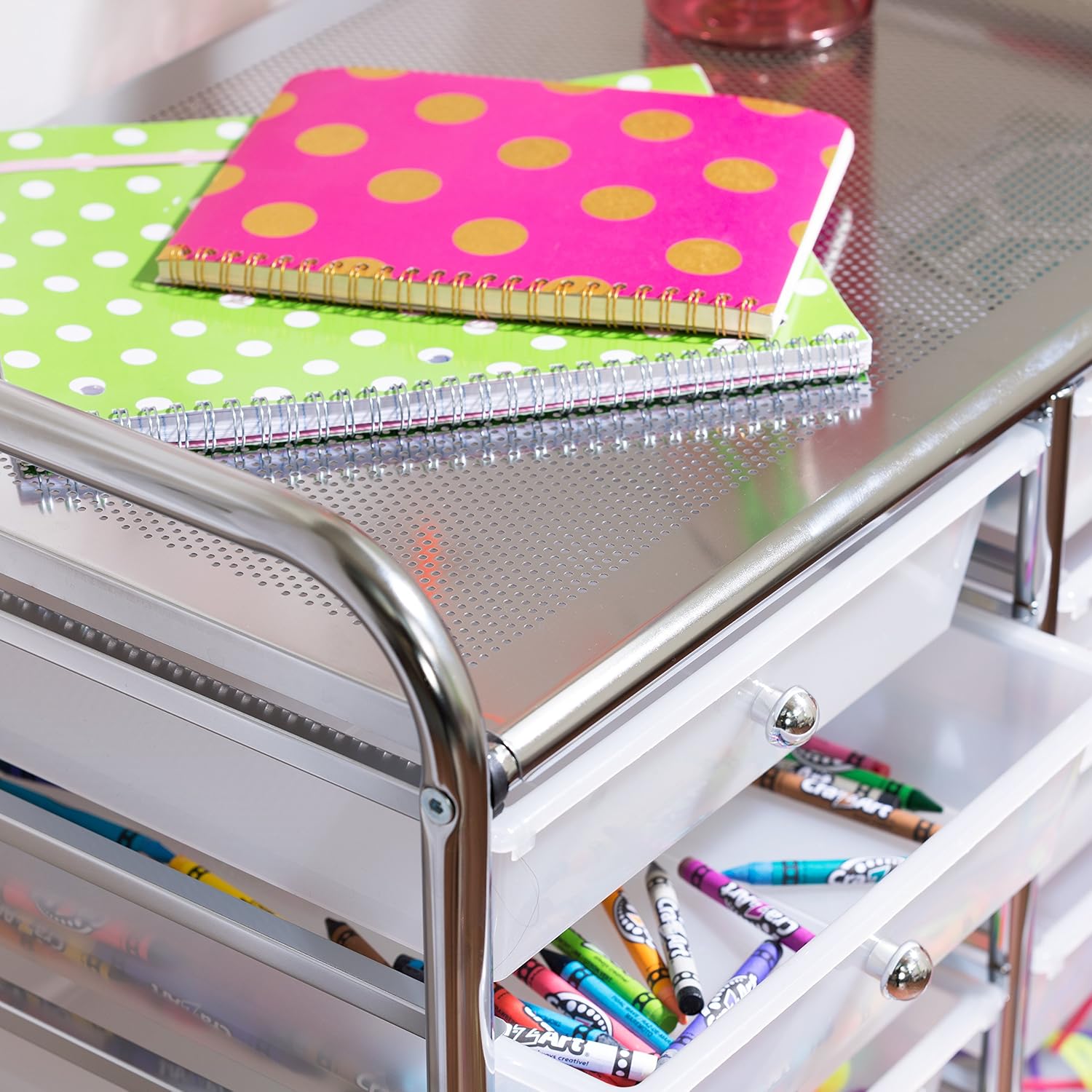 Honey-Can-Do Rolling Storage Cart and Organizer with 12 Plastic Drawers: Arts, Crafts & Sewing