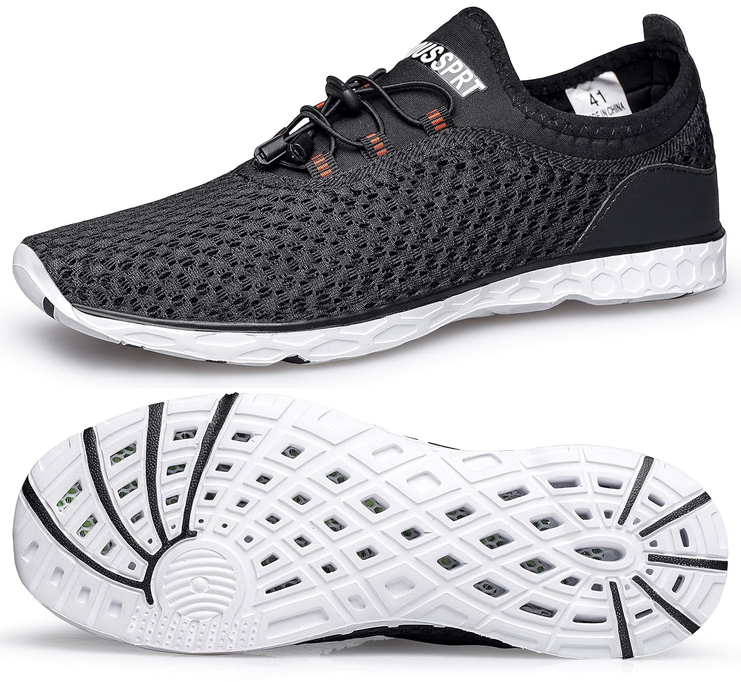 doussprt men's water shoes quick drying sports aqua shoes