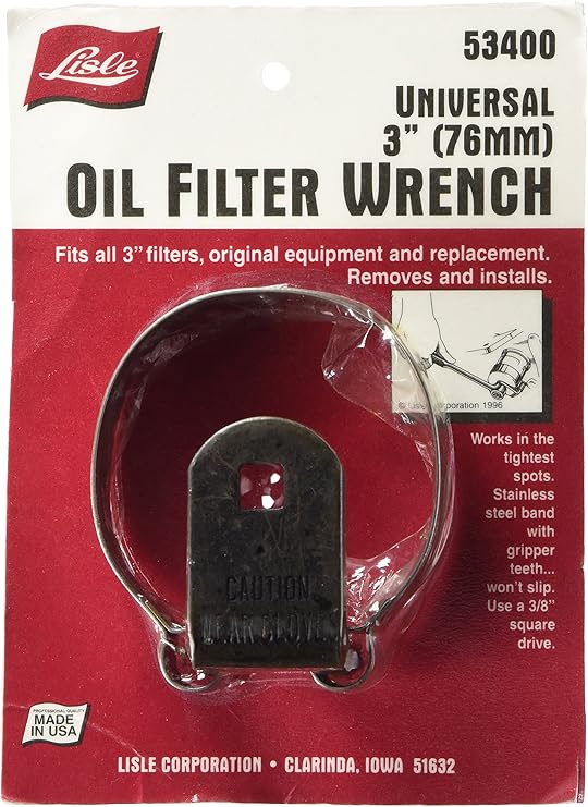 Lisle 53400 Filter Wrench, Oil Filter Wrenches Amazon Canada