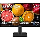 LG 24MS550 23.8-inch FHD (1920 x 1080) IPS Display | 100 Hz 5ms | Height Adjustable Stand | Eyecomfort, Dynamic Action Sync, 