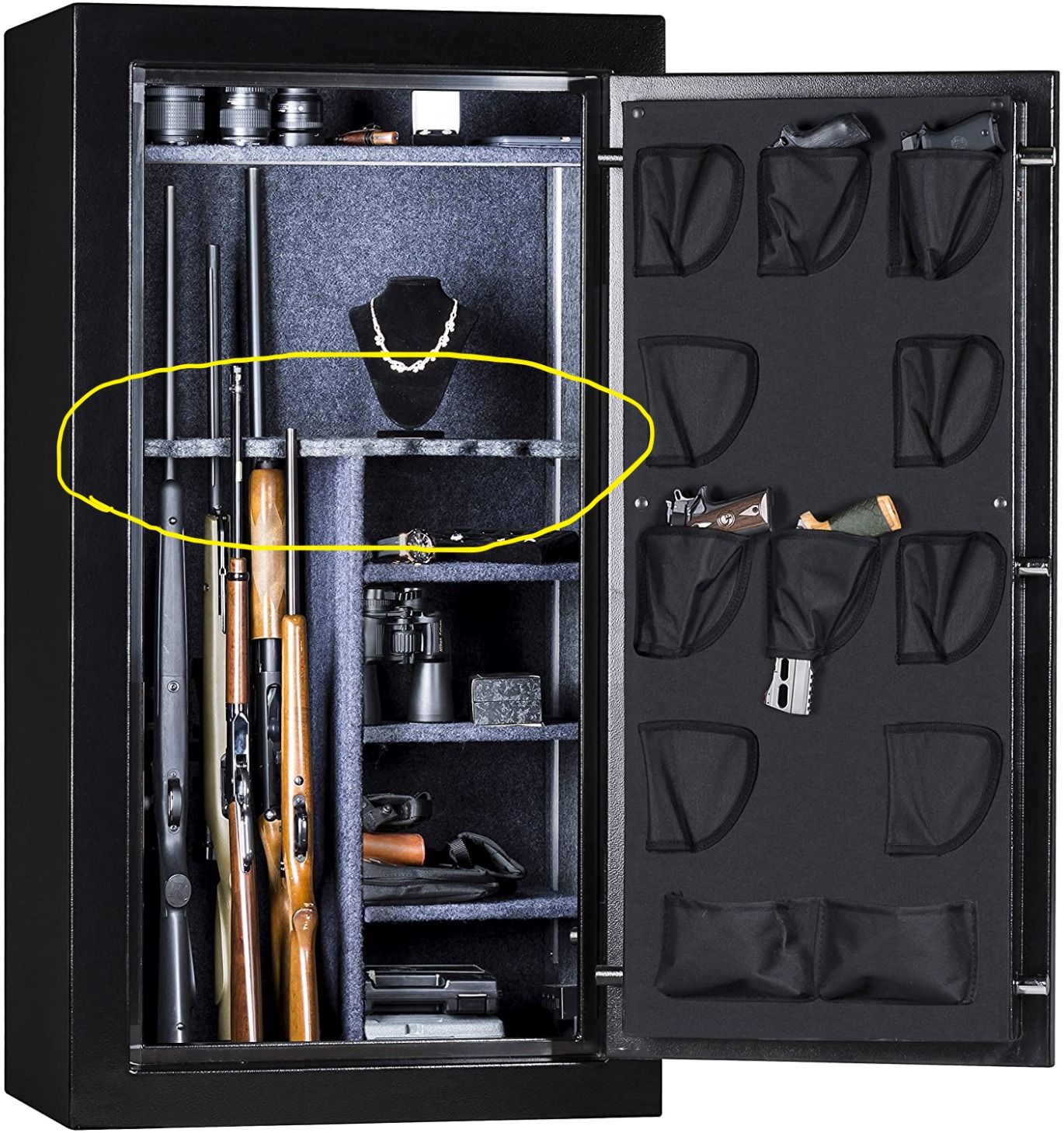 34/mo Finance Kodiak Gun Safe for Rifles & Pistols KBX5629 by