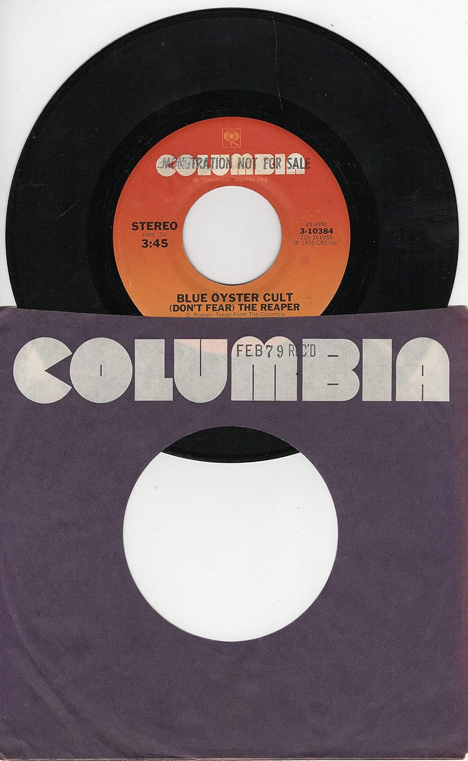 Blue Oyster Cult Blue Oyster Cult Don T Fear The Reaper B W Tattoo Vampire Amazon Com Music