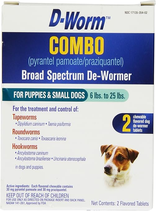 d worm medicine for dogs