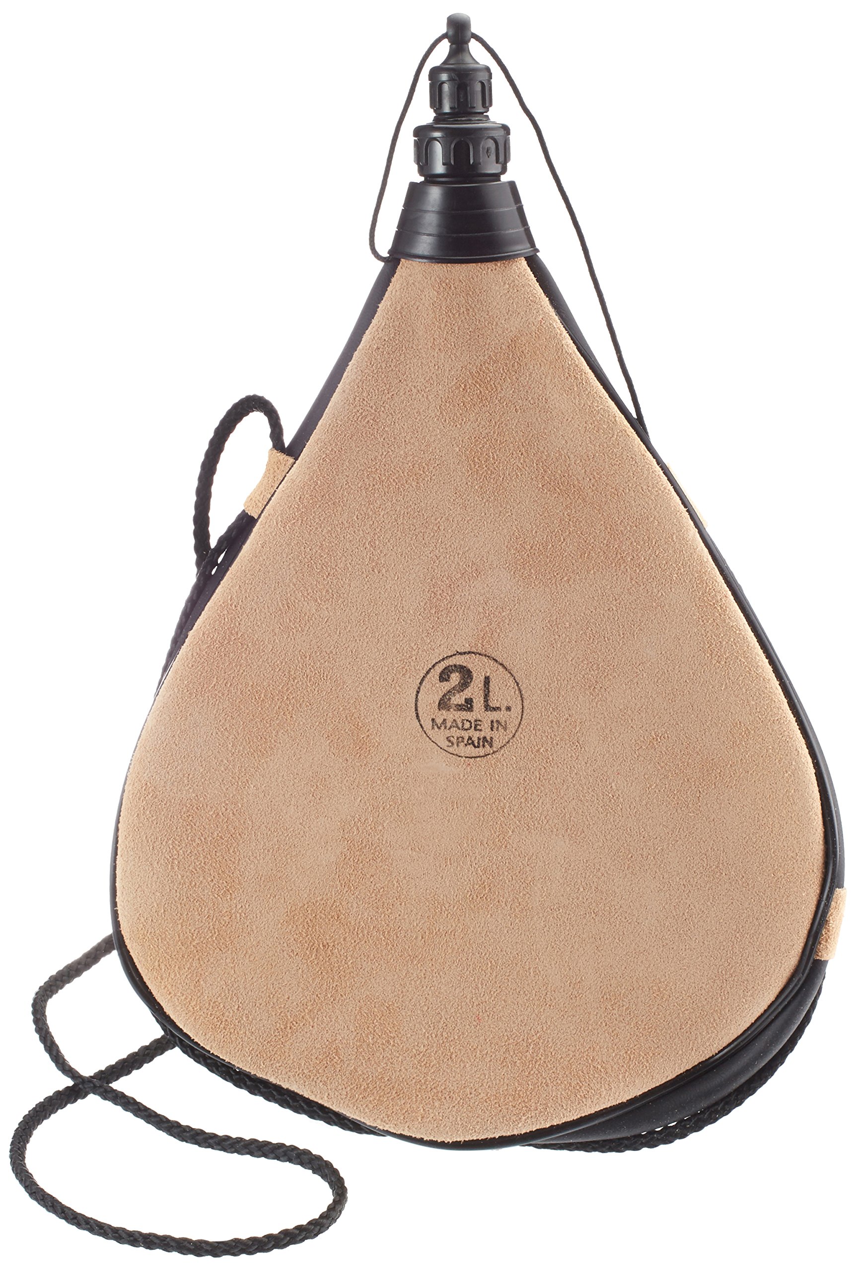 Relags Bota Original Leather Straight Drinking Bottle 1.8 Litres Brown