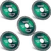 Taoskai 5 Pack 4.5 Inch Indestructible Disc for Grinder, Indestructible Disc 2.0 for Angle Grinder 7/8''-Cut Everything in Seconds, Cutting Discs for Smooth Cutting, Chamfering, Grinding Materials