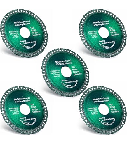 4 Indestructible Cutting Discs For Angle Grinder, Diamond Tile