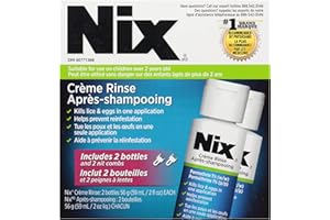 Nix Multi Pack Creme Rinse with Nit Removal Comb - 112gm - Effective Head Lice Treatment