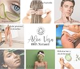 tradicity ORGANIC FARM 100% Pure Aloe Vera Gel 1000ml Firming Moisturiser Face view 3