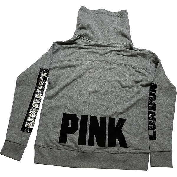 Victoria's Secret Maglione Boyfriend Rosa Collo A V - Foto 7