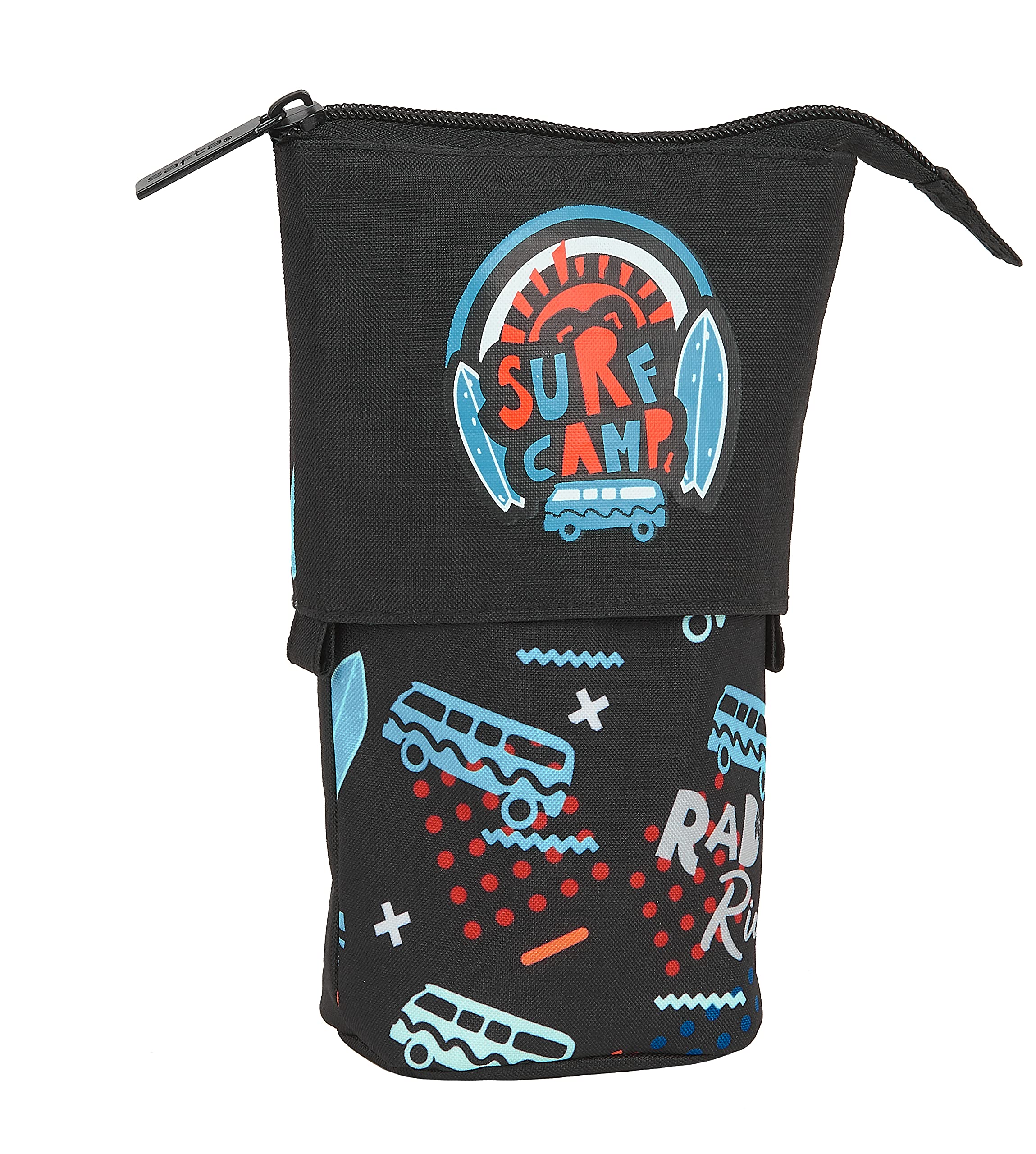 safta M898 Federmäppchen, Unisex, Kinder, Schwarz , Talla única, Casual