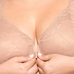 Glamorise Full Figure Plus Size Lacey T-Back