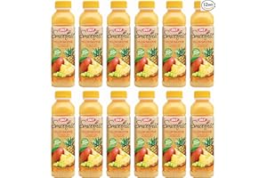 OKF Smoothie, Multi Vitamin Premium New Drink, 16.9 Fluid Ounce (Yellow Smoothie, 12 Pack)