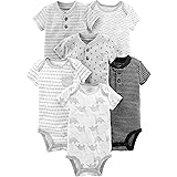 Simple Joys by Carter's Boys' 6-Pack Short-Sleeve Bodysuit