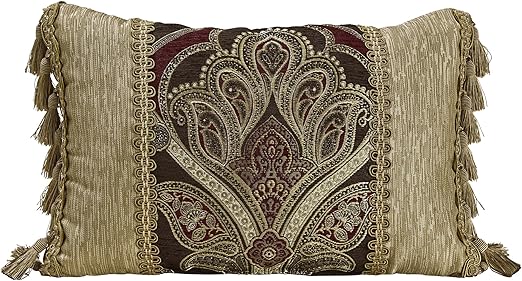 Amazon Com Croscill Bradney Boudoir Throw Pillow Home Kitchen