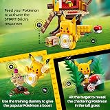 LEGO Pokémon SMART Play Training House with Pikachu 72164 interactive set view 5