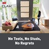 3M Claw Plasterboard Picture Hanger 7 kg Heavyweight Pack of 2 4 Hangers view 3