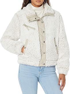 High Collar Sherpa Jacket 