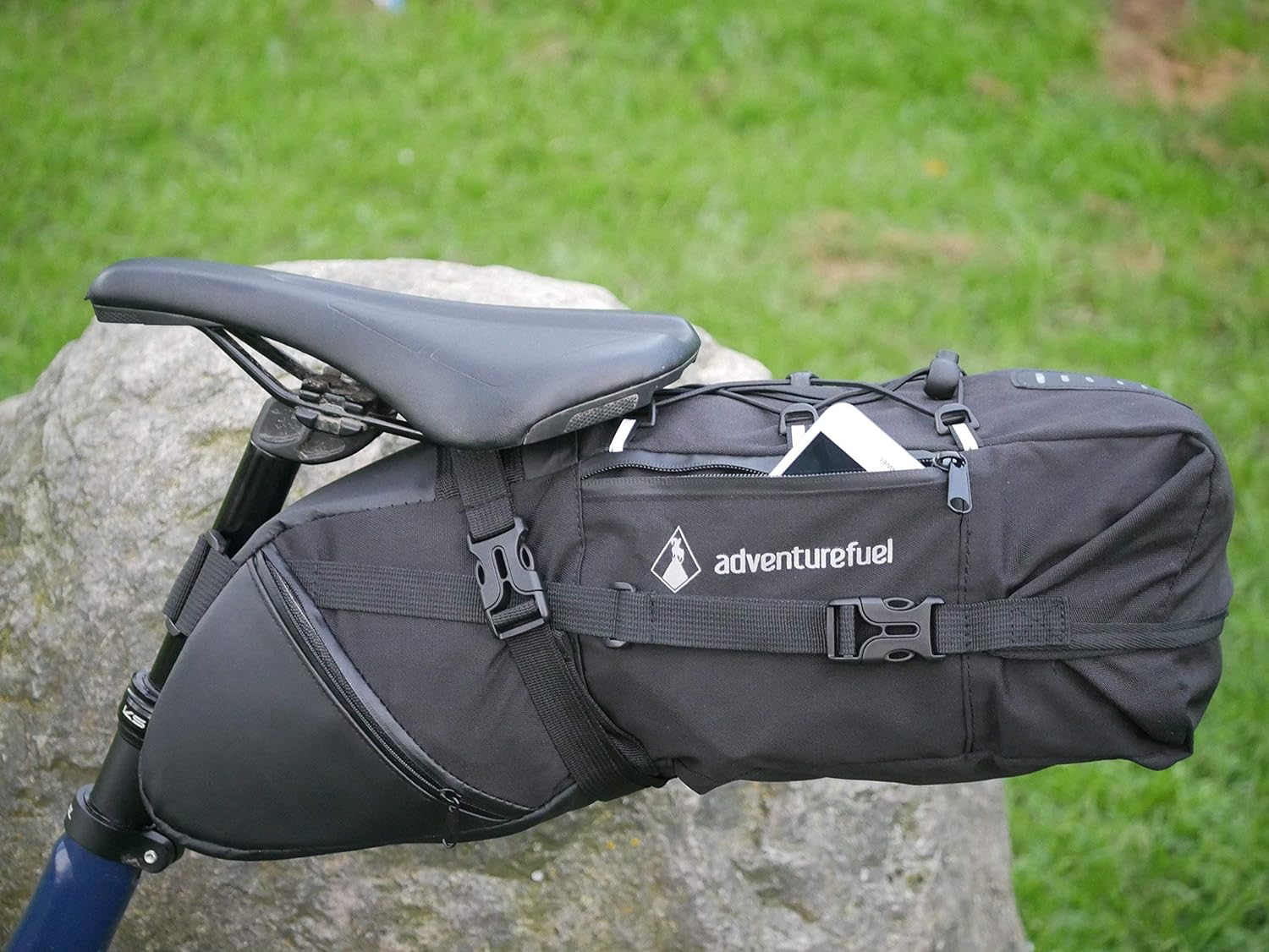 Bolsa de sillín para bicicleta de Adventurefuel carga trasera Ortlieb