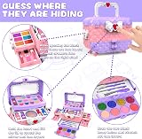 FHNSEL Kids Makeup Set 54-in-1 Washable Princess Toy Gift 4-12 view 3