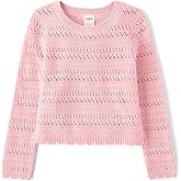 Gymboree Girls and Toddler Long Sleeve Pullover Linen Sweater
