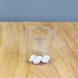 TIJAR 100 Pack 50ml Plastic Shot Glasses Crystal Clear Durable view 4