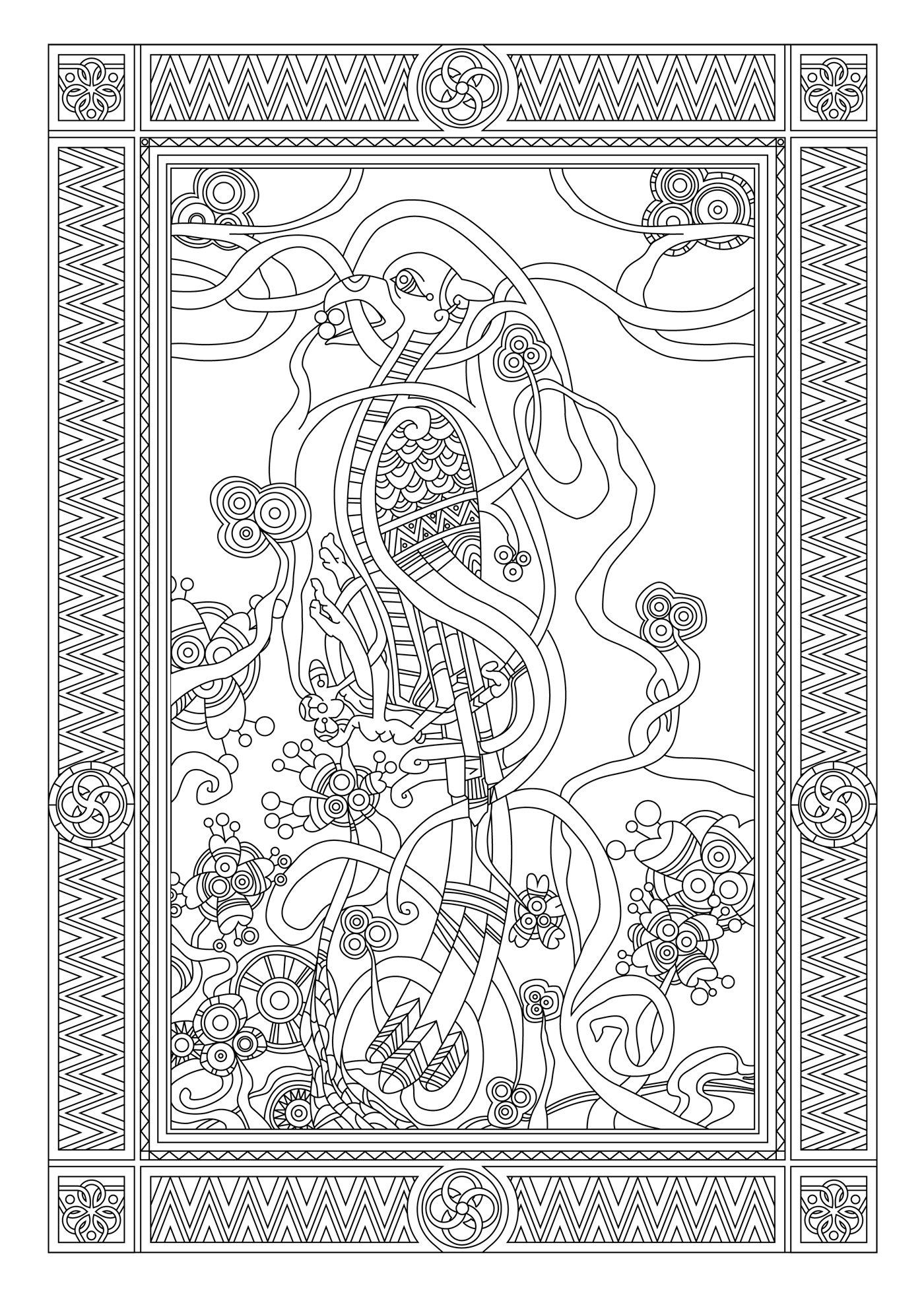 Cahier De Coloriage Pour Adulte A Imprimer