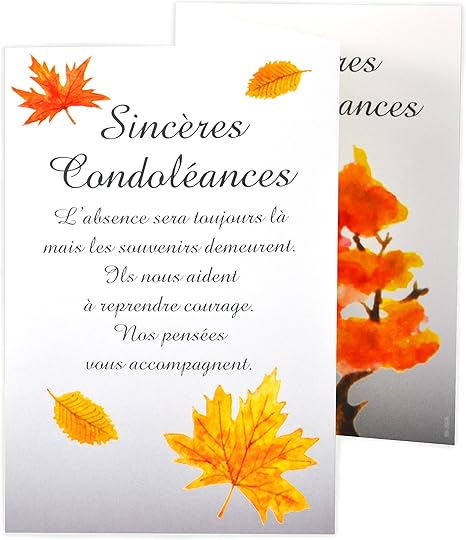 Afie 69 3926 Carte Depliante Sinceres Condoglianze Bon Coraggio Lutto Pensieri Risposta Faire Part Di Morte Amazon It Cancelleria E Prodotti Per Ufficio