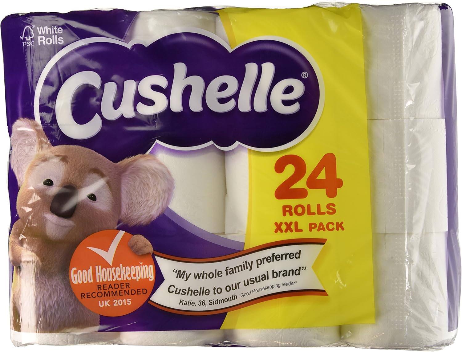 Cushelle Toilet Tissue XXL White Amazon.co.uk Grocery