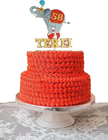 Amazon Com Circus Cake Topper Big Top Cake Topper Vintage Circus