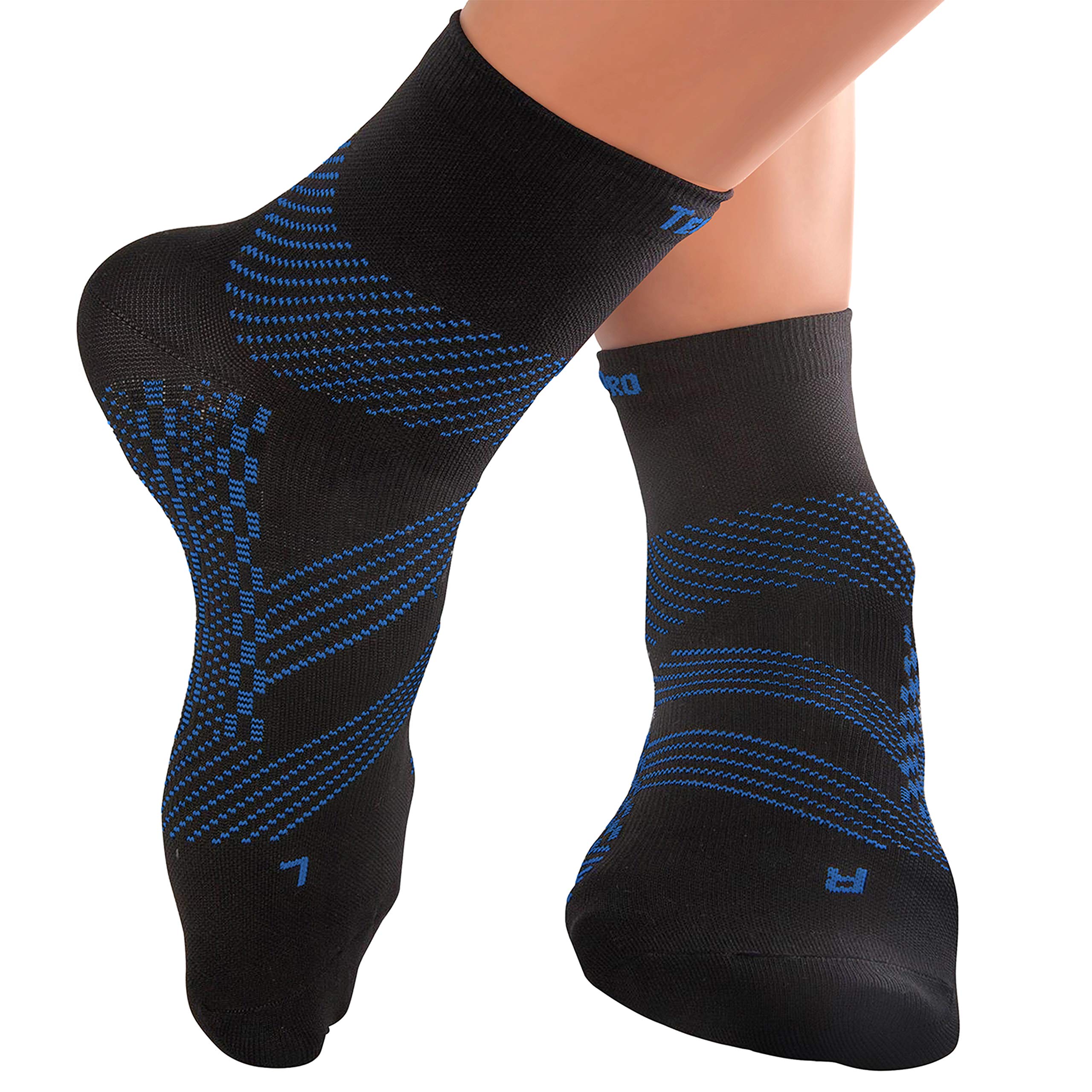 TechWare Pro Ankle Compression Socks - Plantar