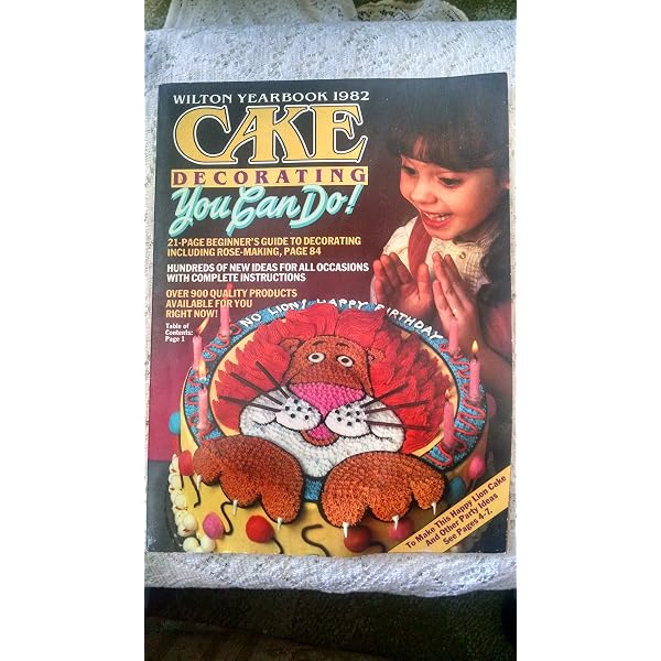 Wilton Yearbook Cake Decorating - 1981: Wilton: Amazon.com: Books