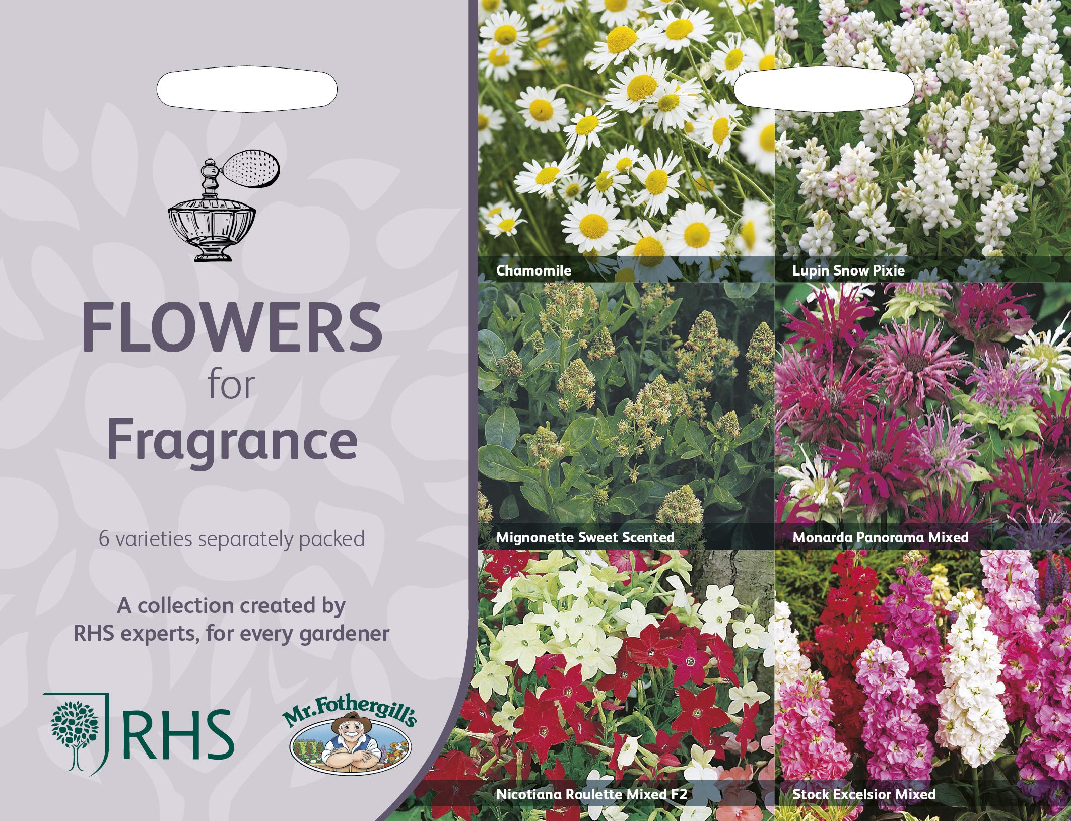 Mr Fothergills RHS Flowers for Fragrance Collection Seeds