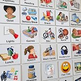 153 pc Daily Visual Schedule Magnets for Kids-Create Healthy Routines, Reminders, Kids Calendars, Chore Charts &amp; Behavioral Supports for Kids who Thrive on visuals, Type A Toddlers, Autism &amp; ADHD