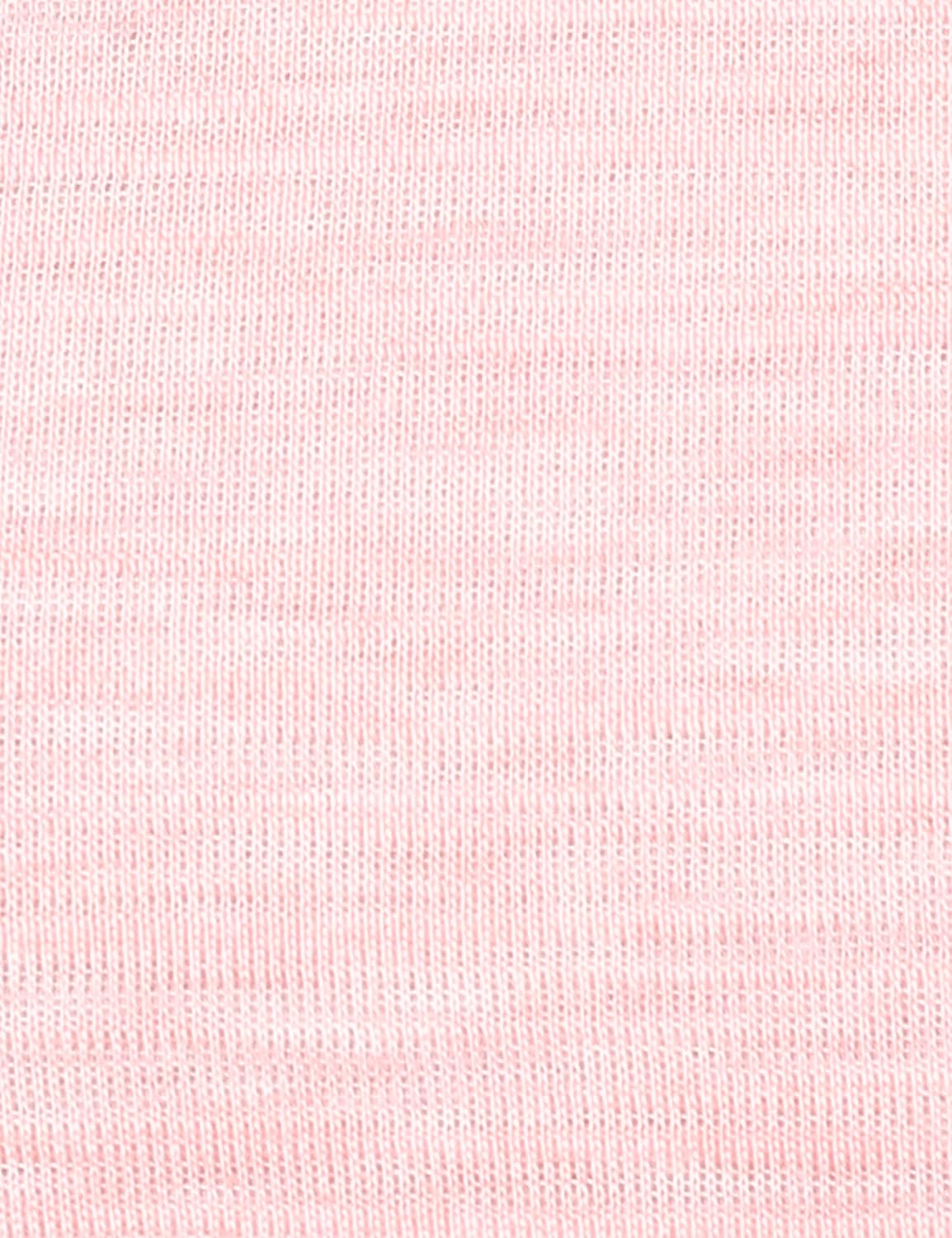 monte carlo pink solid round neck top