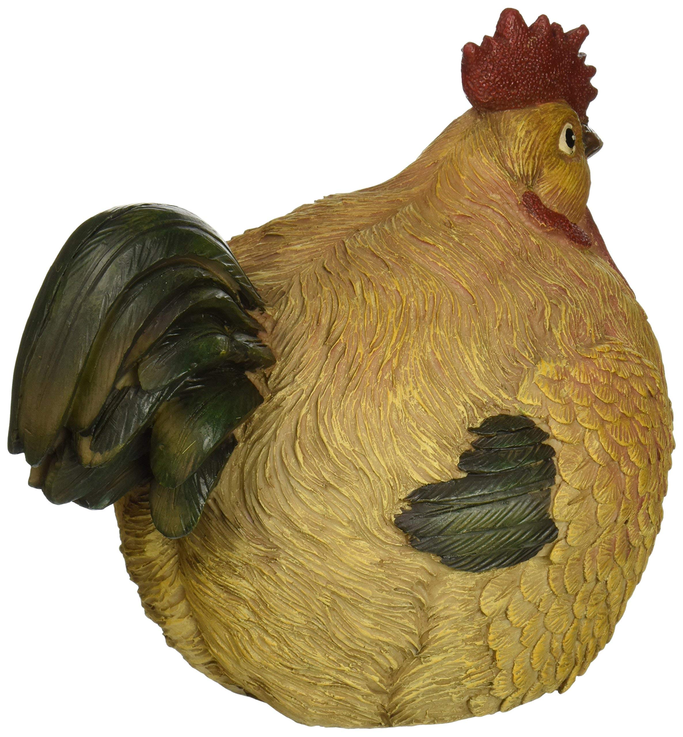 Chicken Roly Poly Mua Design Toscano QM24520001 Roly-Poly Ball of Chicken Statue ...
