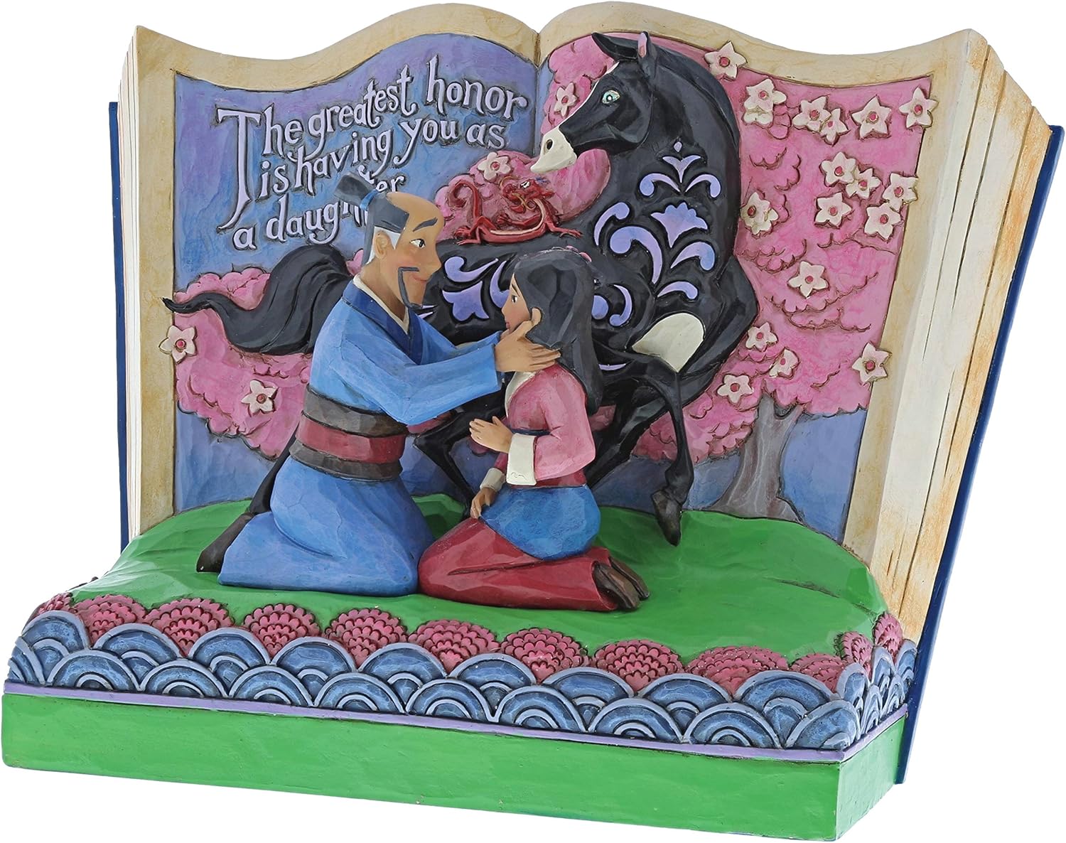 Jim Shore Disney Traditions by Enesco Mulan 20th Anniversary Storybook