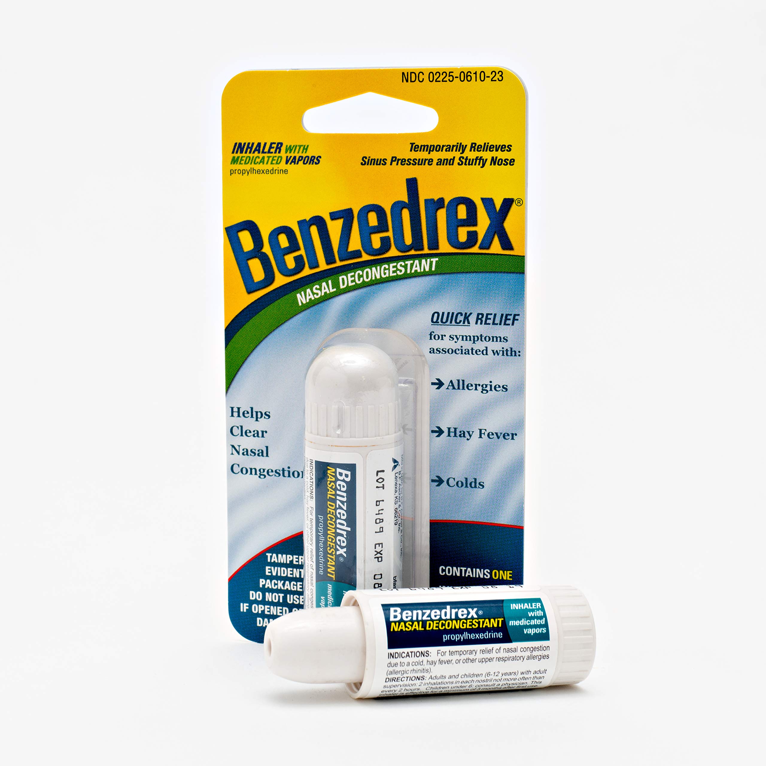Galleon Benzedrex Nasal Decongestant Inhaler
