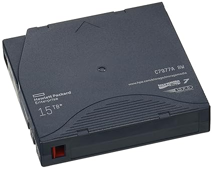 Hewlett Packard C7977A - Cinta magnÃ©tica de almacenamiento de datos, color azul