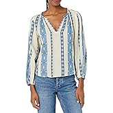 Velvet by Graham & Spencer Women's Nanni Jacquard Blouse