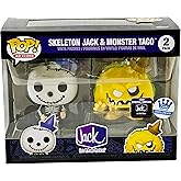 Funko Pop! Ad Icons Jack in The Box- Skeleton Jack & Monster Taco Exclusive Pop! Vinyl Figure 2 Pack