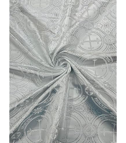 Satén Jacquard Con Brocado Cruzado Metálico Azul Real Y Dorado
