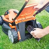 LawnMaster MX 24V 34cm Cordless Lawn Mower with 4.0Ah Battery view 5