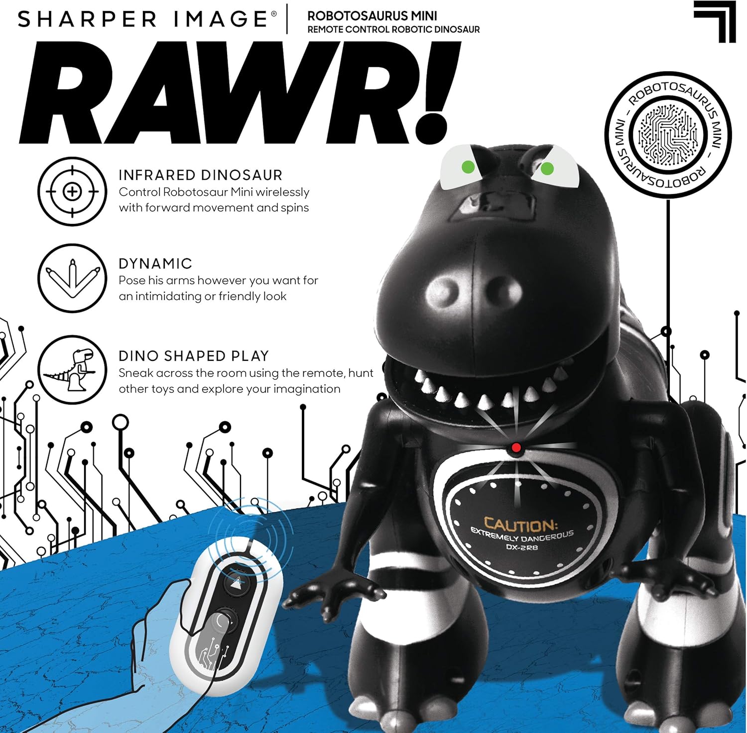 sharper image robotic dinosaur