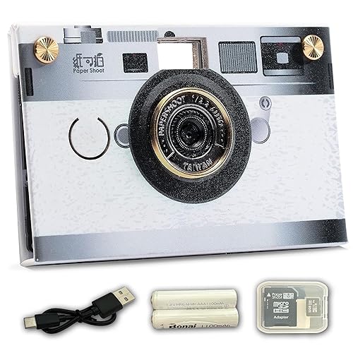 Paper Shoot SD付き Paper Shoot Camera - 18MP Compact Digital Papershoot Camera