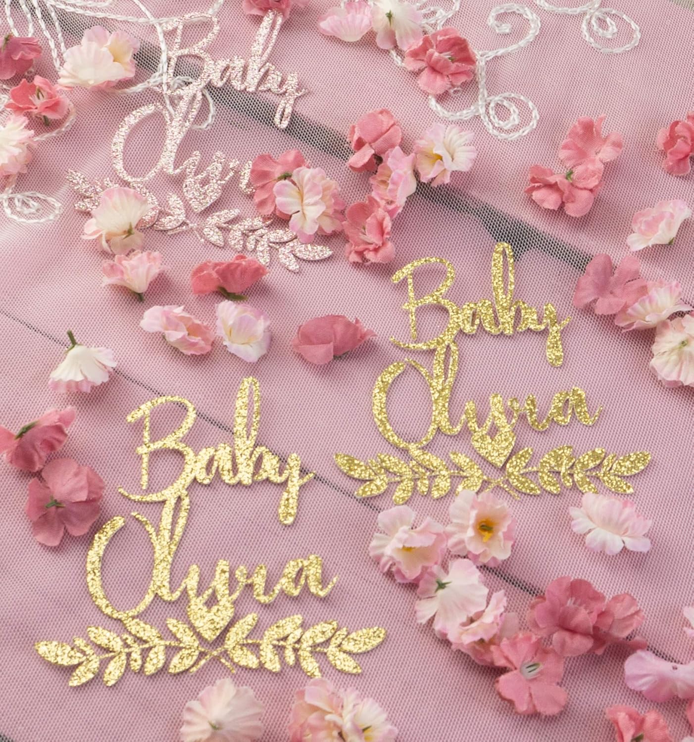 floral baby shower decorations