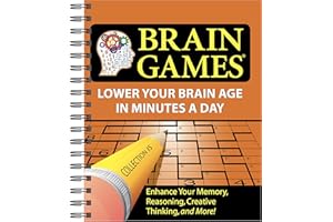 Brain Games- Collection #5 (Variety Puzzles): Enhance Your Memory, Reasoning, Creative Thinking, and More! (Brain Games - Lower Your Brain Age in Minutes a Day) (Volume 5)