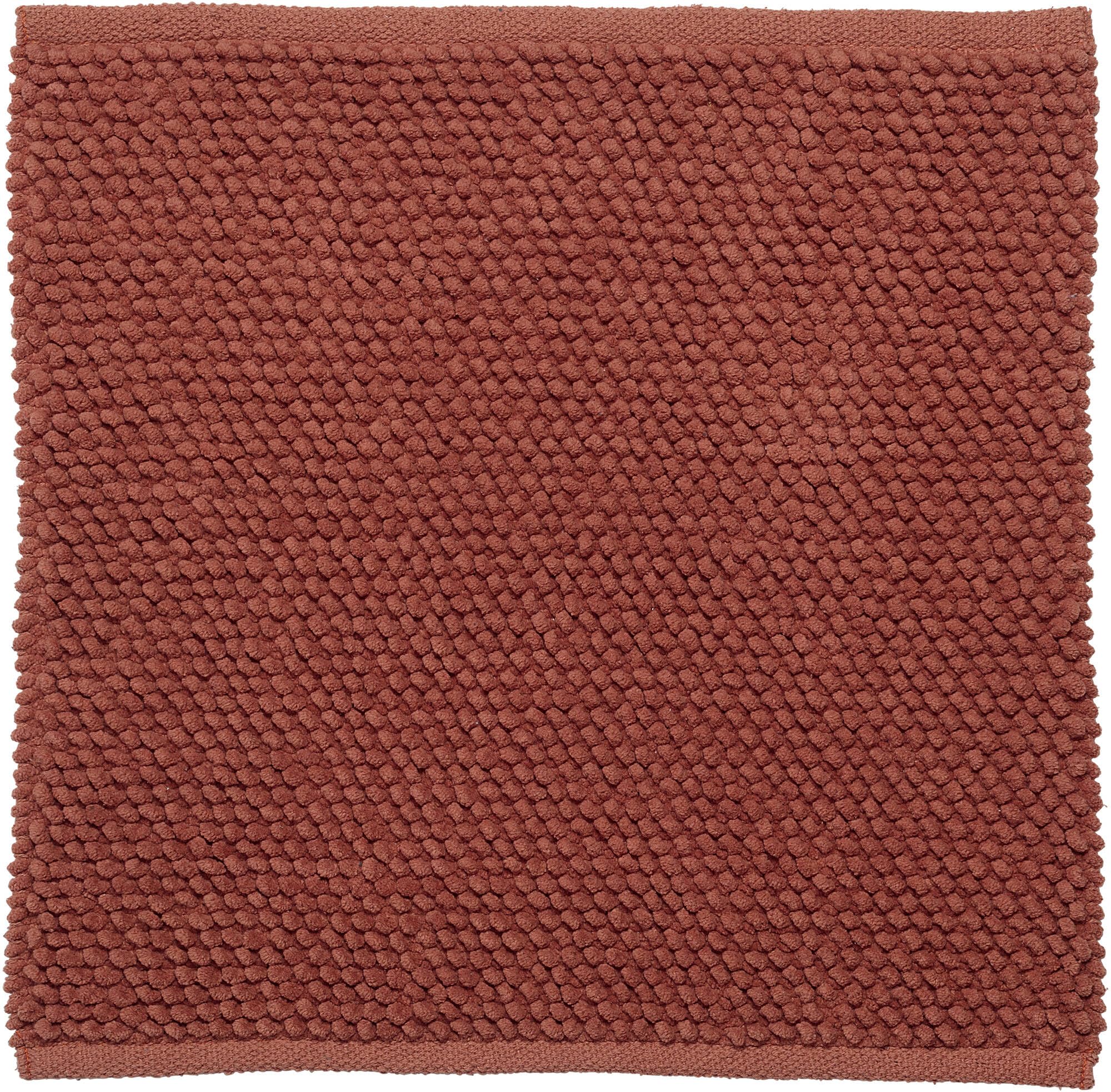 Sealskin Bath mat, Polyester, Dark Pink, One Size
